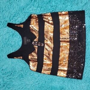 Corey Lynn Calter Sequin Tank Top